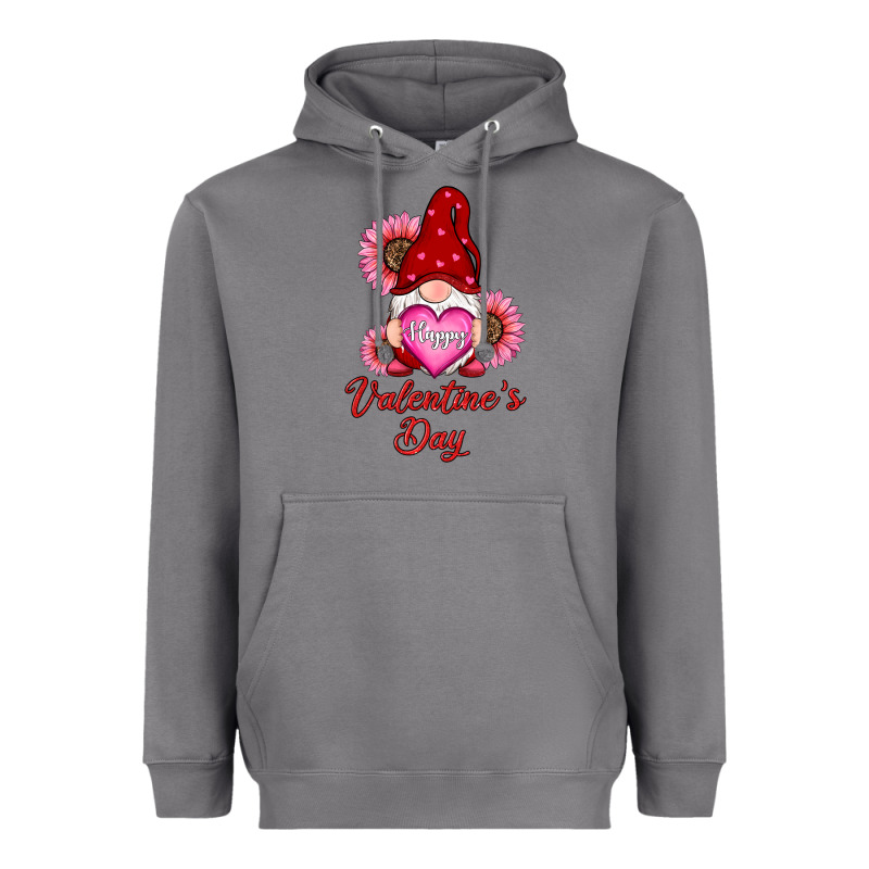Happy Valentines Day Gnomes With Sunflower Heavyweight Hoodie by RanaPortraitStore | Teevron