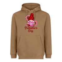 Toasted Coconut happy valentines day gnomes with sunflower Heavyweight Hoodie - RanaPortraitStore