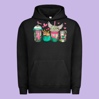Best Mom Ever Mothers Day Coffee Cups Urban Hoodie Designed By Jasminsmagicworld