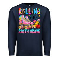 Navy rolling into sixth grade Premium Sweatshirt - texasbilliewilder