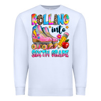 White rolling into sixth grade Premium Sweatshirt - texasbilliewilder
