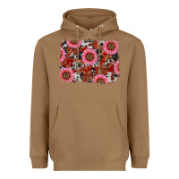 Toasted Coconut valentines day sunflowers leopard cowhide backgrou Heavyweight Hoodie - RanaPortraitStore
