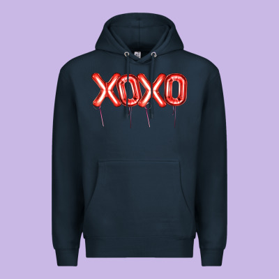 Valentine's Day Xoxo Balloon Premium Hoodie Designed By Artiststas