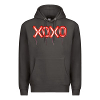 Smoke Valentine's Day Xoxo Balloon Premium Hoodie - Artiststas