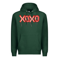 Sports Green Valentine's Day Xoxo Balloon Premium Hoodie - Artiststas