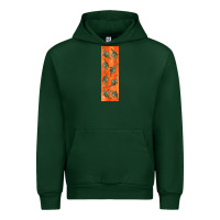 Forest Green dinosaur brontosaurus pen wrap Urban Hoodie - Artiststas
