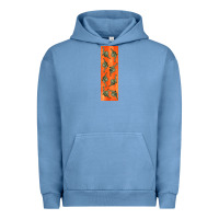 Pigment Pebble Blue dinosaur brontosaurus pen wrap Urban Hoodie - Artiststas