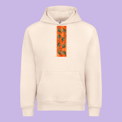 Dinosaur Brontosaurus Pen Wrap Urban Hoodie Designed By Artiststas