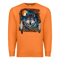 Carrot wolf and feathers Premium Sweatshirt - RanaPortraitStore