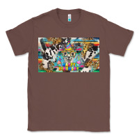 Chestnut happy birthday alpaca blue cup Classic Tee - BarkalooDesign