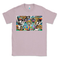 Lilac happy birthday alpaca blue cup Classic Tee - BarkalooDesign