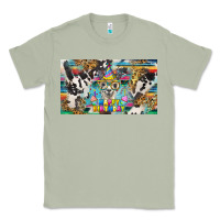 Matcha happy birthday alpaca blue cup Classic Tee - BarkalooDesign