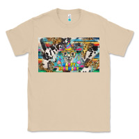 Mushroom happy birthday alpaca blue cup Classic Tee - BarkalooDesign