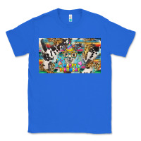 True Royal happy birthday alpaca blue cup Classic Tee - BarkalooDesign