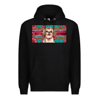 Black Western Shih Tzu License Plate Design Premium Hoodie - JahusDesignShop
