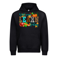 Black y'all gonna learn today pumpkin and pen Urban Hoodie - AdoDesignShop