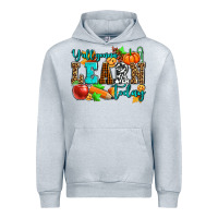 Heather Grey y'all gonna learn today pumpkin and pen Urban Hoodie - AdoDesignShop