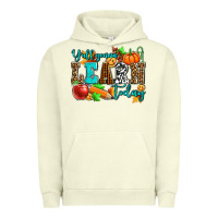 Pigment Pistachio y'all gonna learn today pumpkin and pen Urban Hoodie - AdoDesignShop