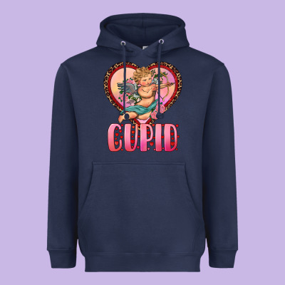 Heavyweight Hoodie cupid heart