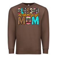 Chestnut blessed mom Premium Sweatshirt - Zillion Design Studio