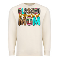 Sandshell blessed mom Premium Sweatshirt - Zillion Design Studio