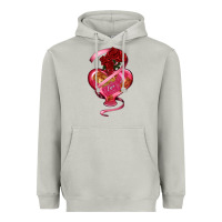 Moon Dust heart glass vase love tickets with rose Heavyweight Hoodie - RanaPortraitStore