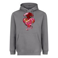 Storm heart glass vase love tickets with rose Heavyweight Hoodie - RanaPortraitStore