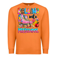 Carrot rolling into preschool grade Premium Sweatshirt - texasbilliewilder