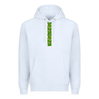 White Halloween Key Fob Premium Hoodie - BundleAndBundleShop