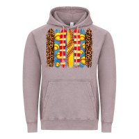 Vintage Zinc softball  brushstrokes Vintage Hoodie - AdoDesignShop