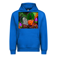 Cobalt halloween heart mouse pad Urban Hoodie - BundleAndBundleShop