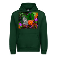 Forest Green halloween heart mouse pad Urban Hoodie - BundleAndBundleShop