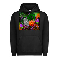 Pigment Black halloween heart mouse pad Urban Hoodie - BundleAndBundleShop