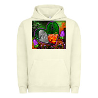 Pigment Pistachio halloween heart mouse pad Urban Hoodie - BundleAndBundleShop