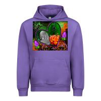 Tulip halloween heart mouse pad Urban Hoodie - BundleAndBundleShop
