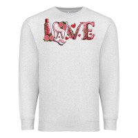 Oatmeal Heather valentines day dental love Premium Sweatshirt - RanaPortraitStore