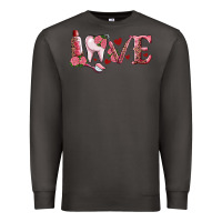 Smoke valentines day dental love Premium Sweatshirt - RanaPortraitStore