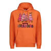 Carrot pink christmas trees Premium Hoodie - AdoDesignShop