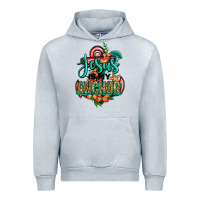 Heather Grey jesus is my anchor Urban Hoodie - Jasminsmagicworld