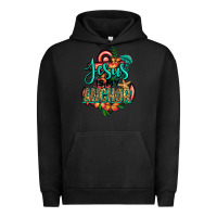 Pigment Black jesus is my anchor Urban Hoodie - Jasminsmagicworld