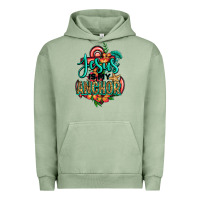 Pigment Oil Green jesus is my anchor Urban Hoodie - Jasminsmagicworld