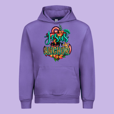 Jesus Is My Anchor Urban Hoodie Designed By Jasminsmagicworld