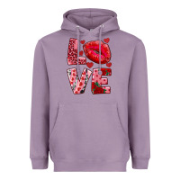 Lavender love kiss Heavyweight Hoodie - RanaPortraitStore