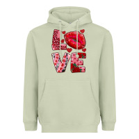 Matcha love kiss Heavyweight Hoodie - RanaPortraitStore