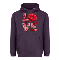 Plum love kiss Heavyweight Hoodie - RanaPortraitStore
