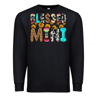 Black blessed mini Premium Sweatshirt - Zillion Design Studio
