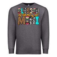 Charcoal Heather blessed mini Premium Sweatshirt - Zillion Design Studio