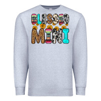 Heather Grey blessed mini Premium Sweatshirt - Zillion Design Studio