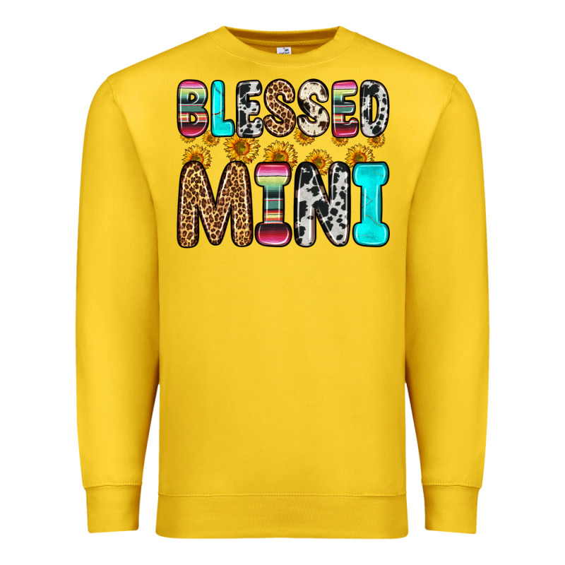 Blessed Mini Premium Sweatshirt by Zillion Design Studio | Teevron