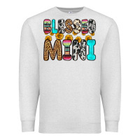 Oatmeal Heather blessed mini Premium Sweatshirt - Zillion Design Studio